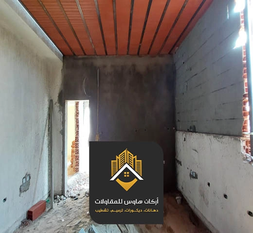 سقف دوامر هوردي مع البناء